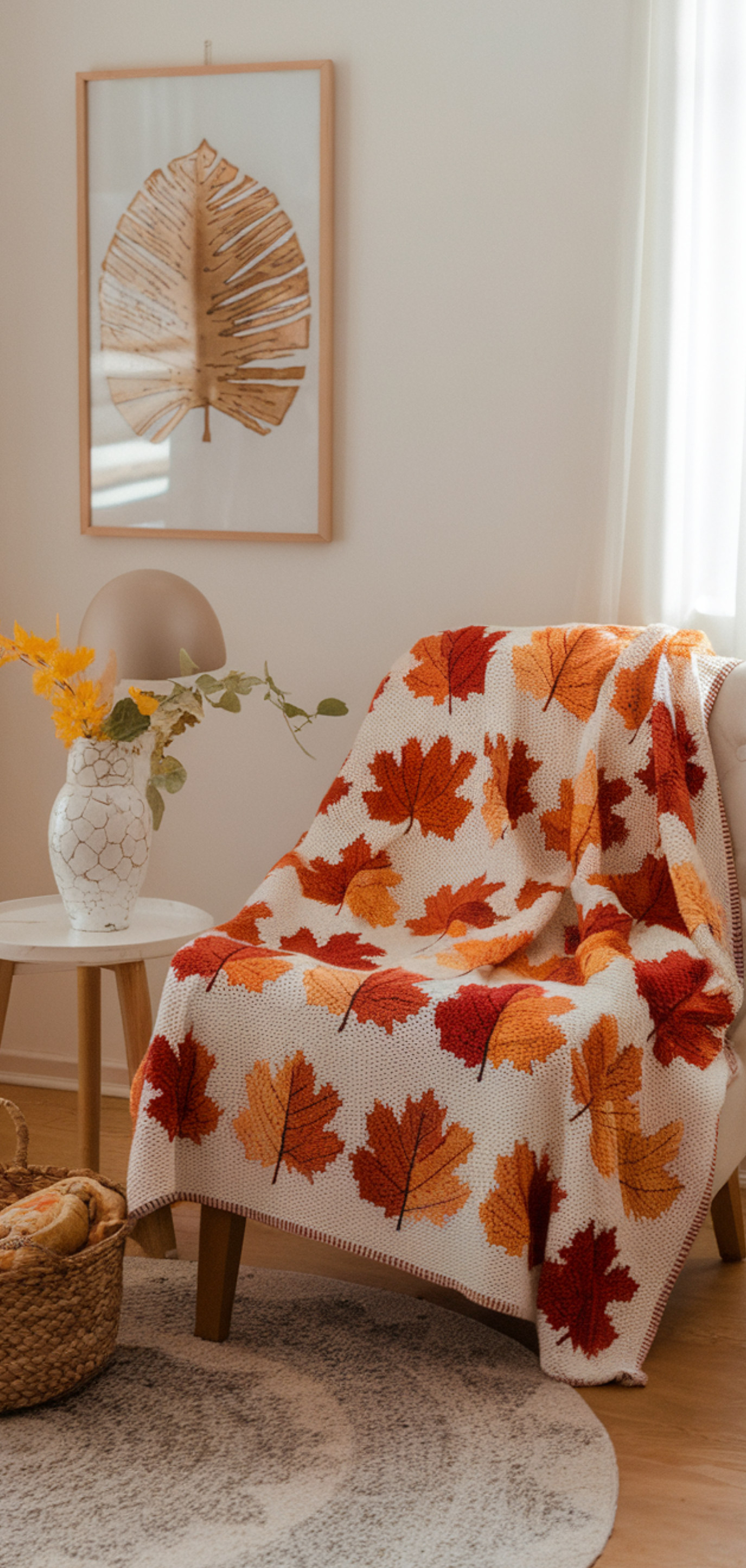 12 Stunning Falling Leaves Throw Blanket Ideas