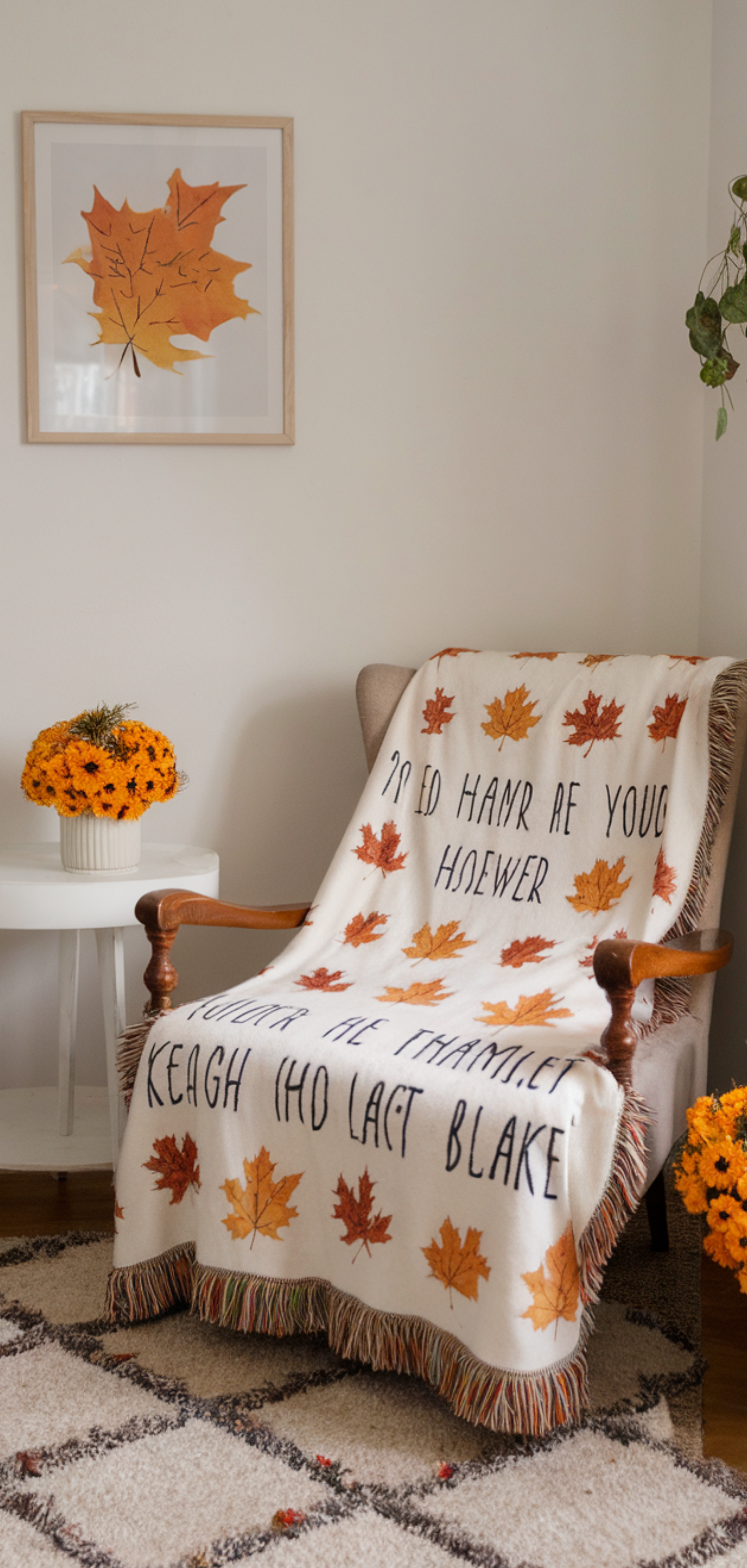 12 Stunning Falling Leaves Throw Blanket Ideas