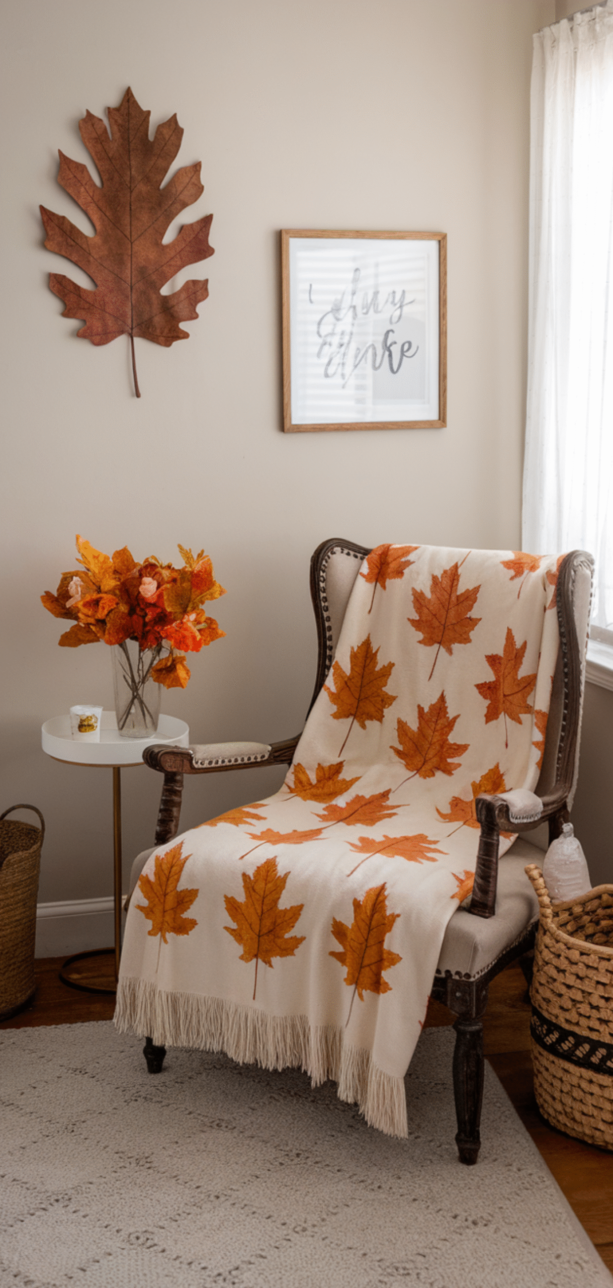 12 Stunning Falling Leaves Throw Blanket Ideas