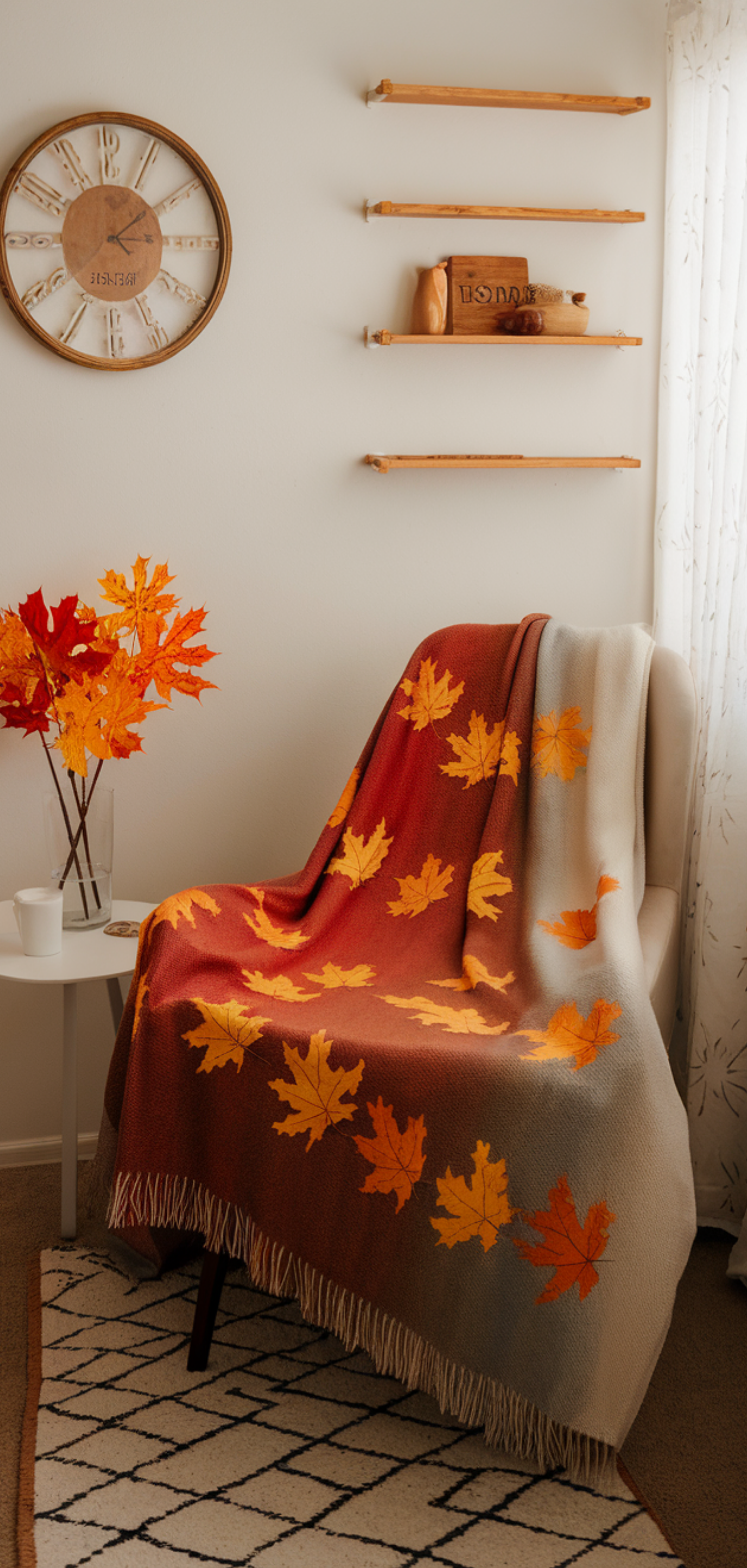 12 Stunning Falling Leaves Throw Blanket Ideas