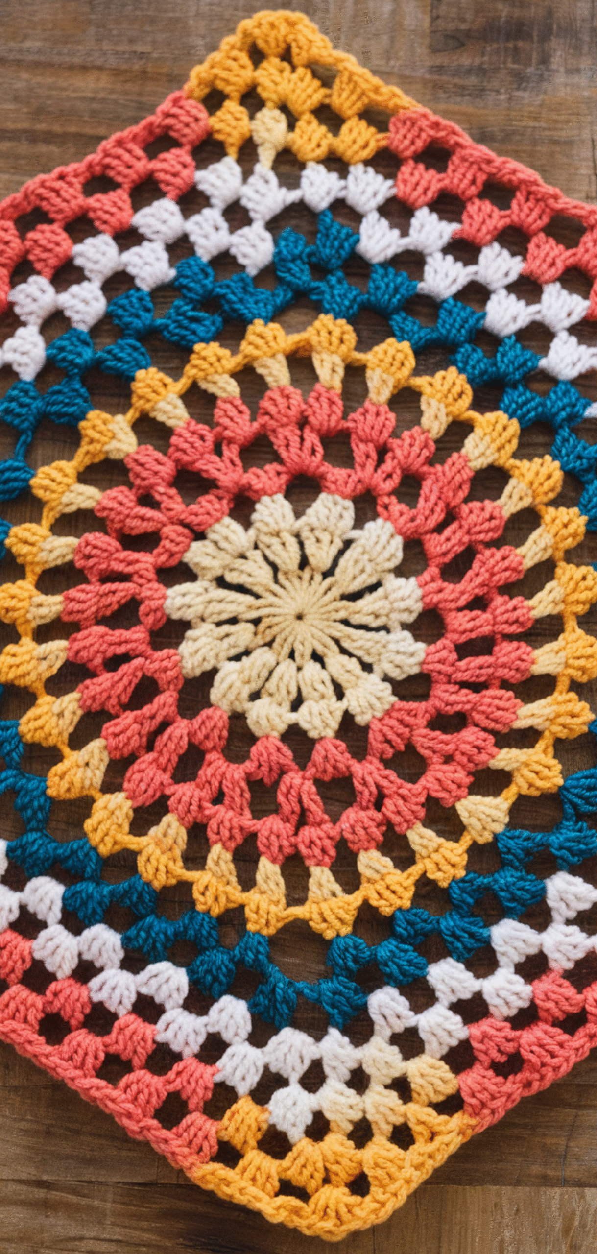 12 Creative Sunburst Granny Square Ideas